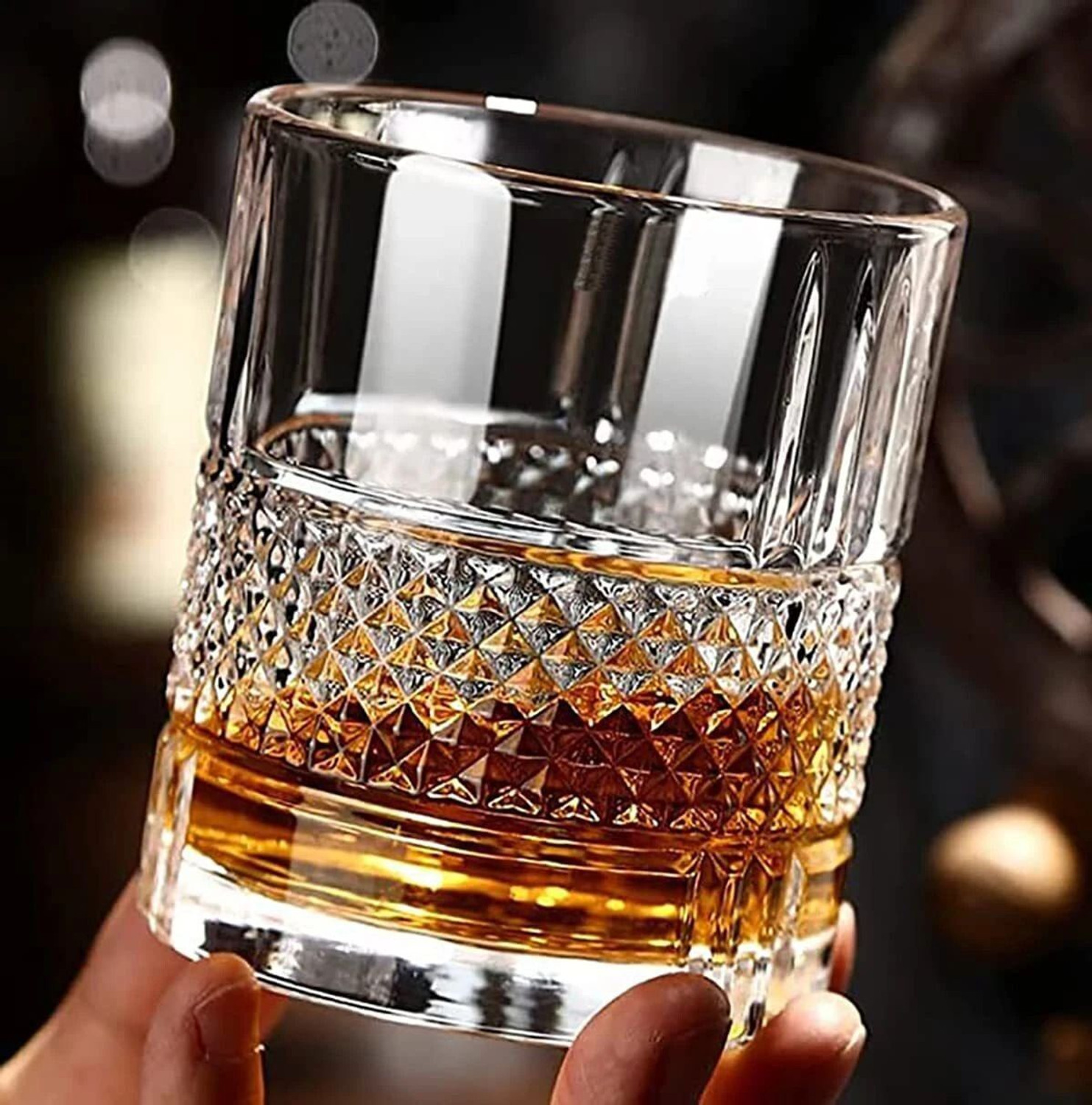 Image of okechuku (Pack of 2) ot Premium Glasses Whiskey Scotch, Wine, Juice, Water, Parties, Bar, Restaurant Glass Whisky Glass
