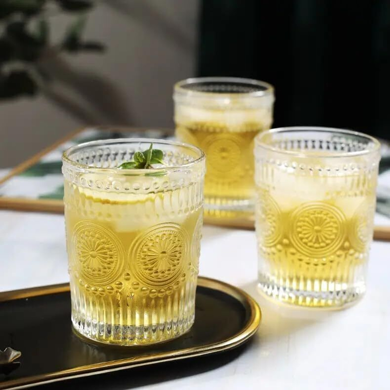 Image of STARKENDY (Pack of 6) Glass Glass Set Water /Juice Glass