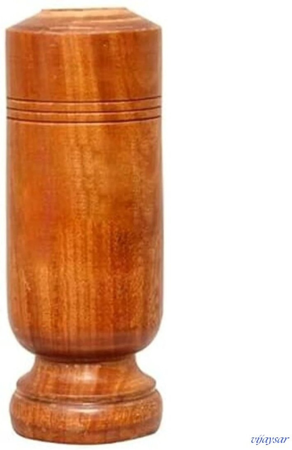 Image of Vijaysar Wooden Glass - Daily Cup Touch For Balanced Habits Glass Water /Juice Glass