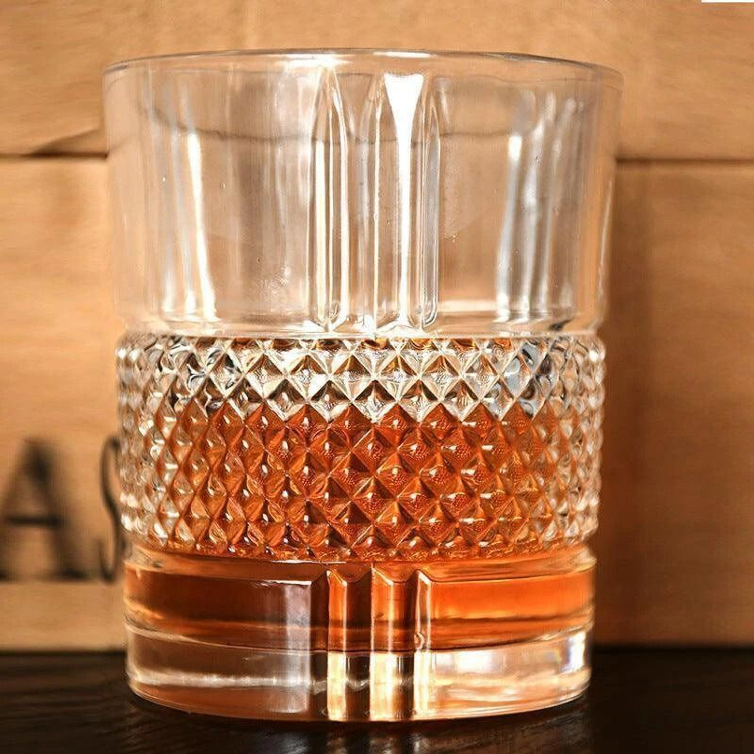 Image of okechuku (Pack of 4) 101 New4 xyz-crystal-belt-whisky-4pcs- okechuku pack of 4 Glass Whisky Glass