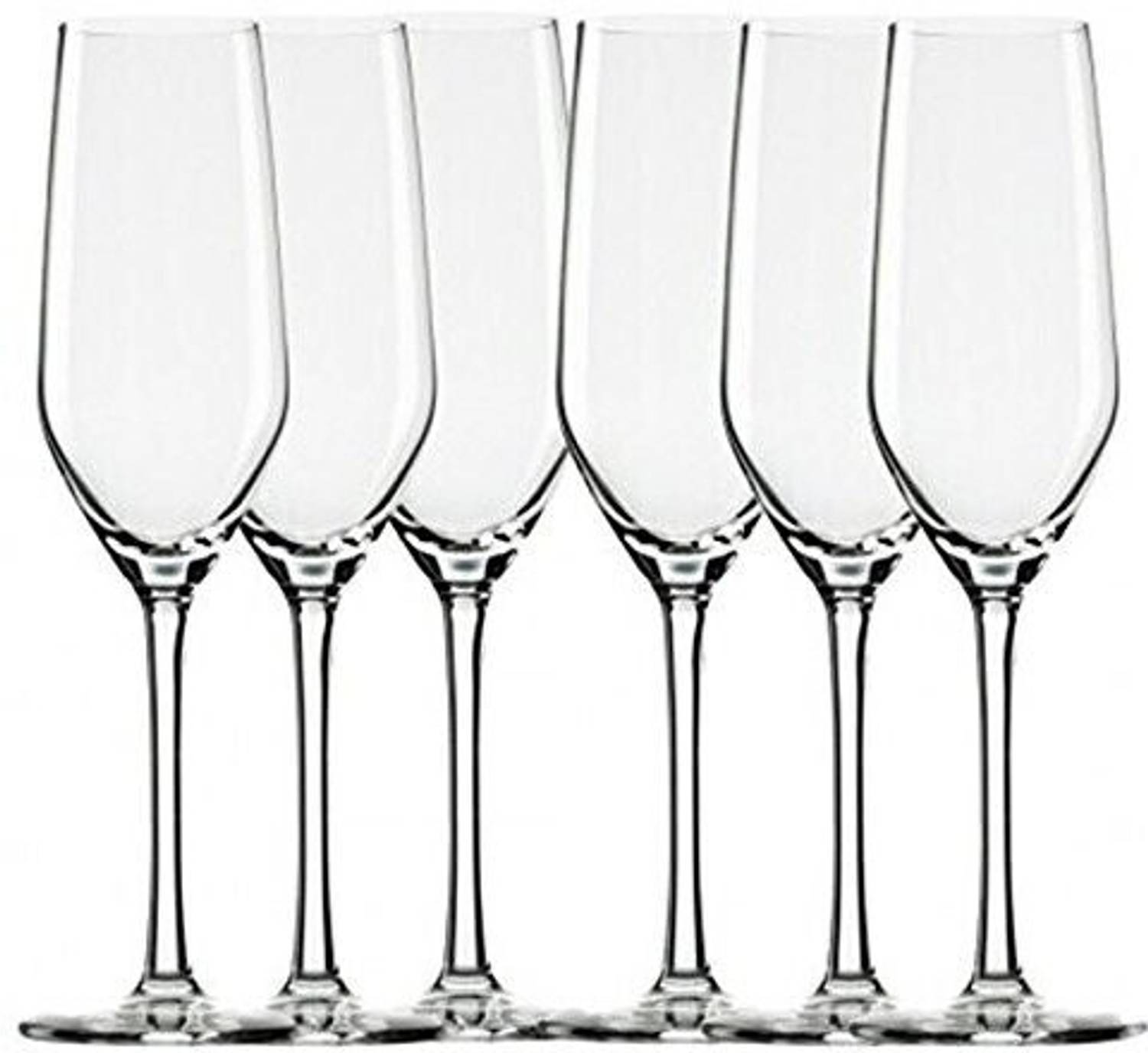 Bestaqua (Pack of 6) long wine glass Glass Set Wine Glass