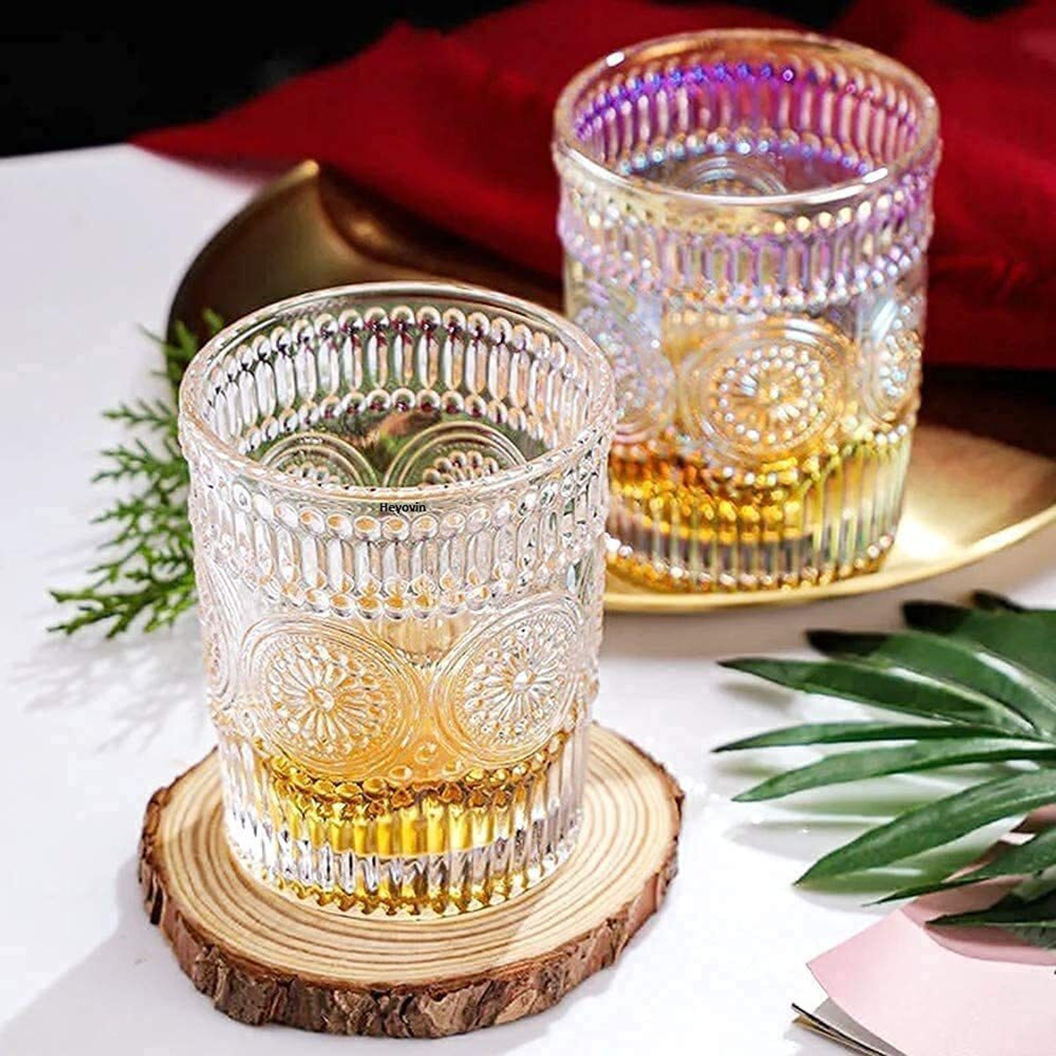 Image of STARKENDY (Pack of 6) Glass Glass Set Water /Juice Glass