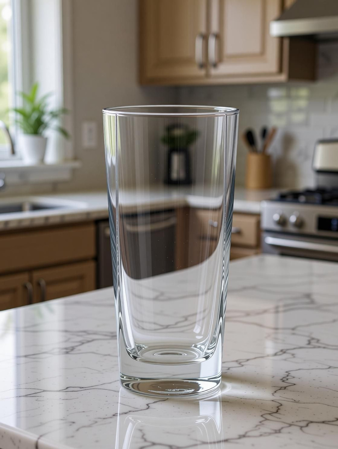 Image of Tap2kaart Glass Water /Juice Glass -1 Pieces, Clear, 250 ml Glass Set Water /Juice Glass