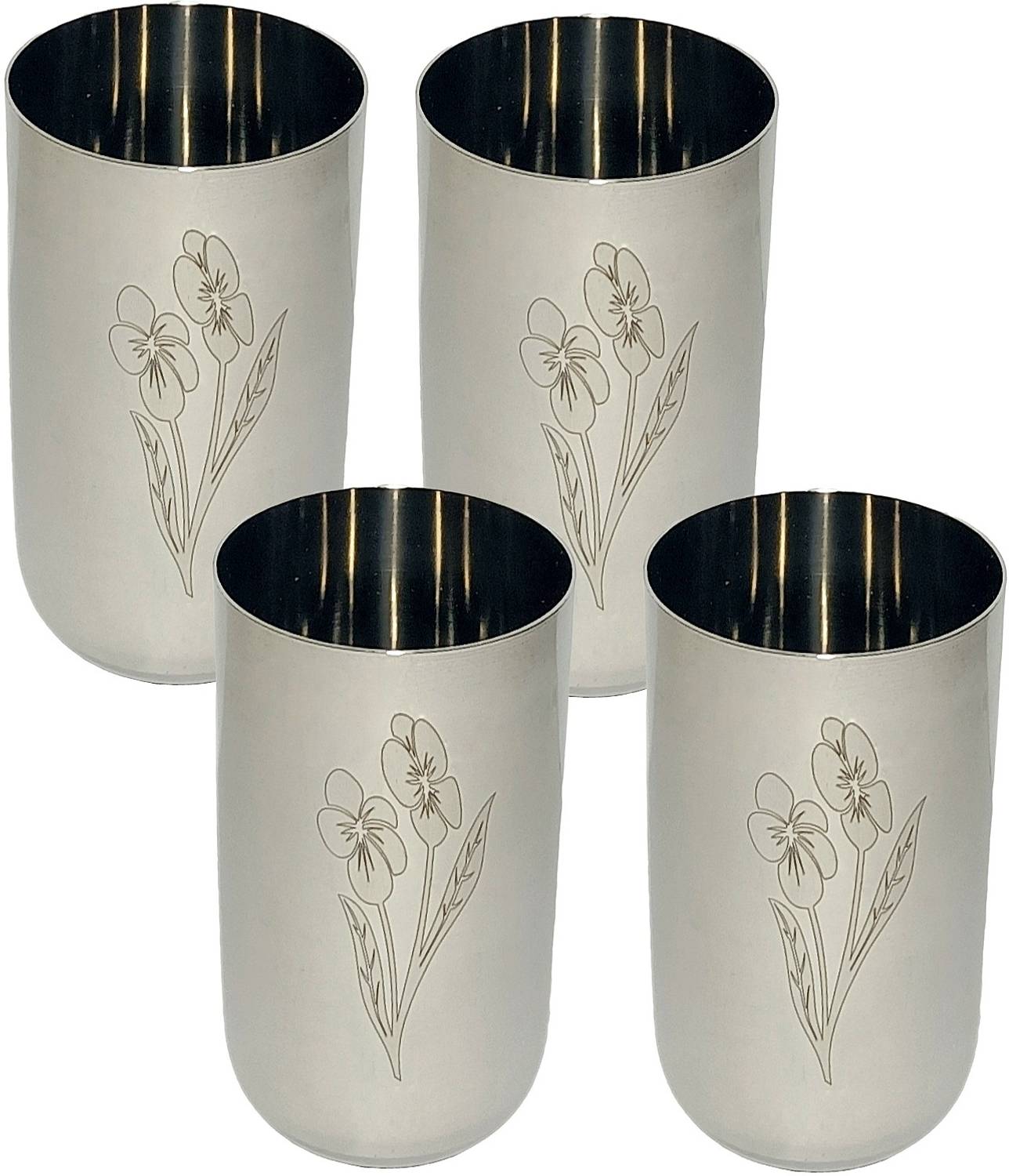 A&H (Pack of 4) a53 Glass Set Water/Juice Glass