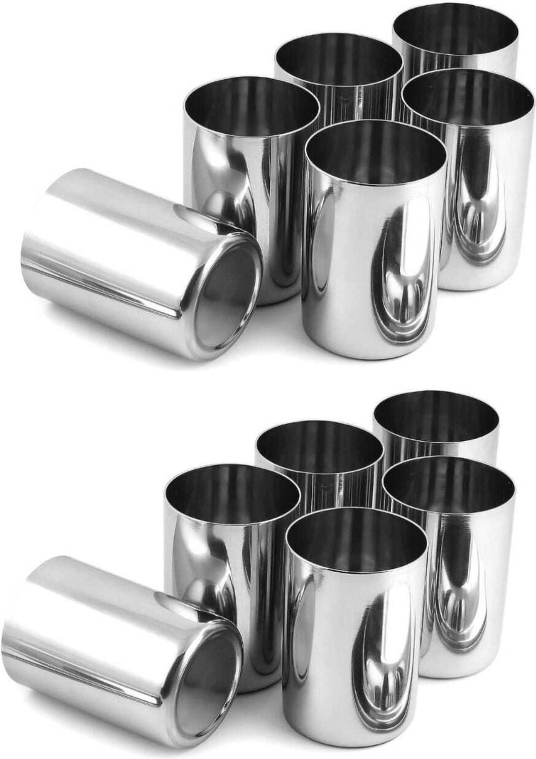 akashmetal (Pack of 12) APM-942 Glass Set Water/Juice Glass