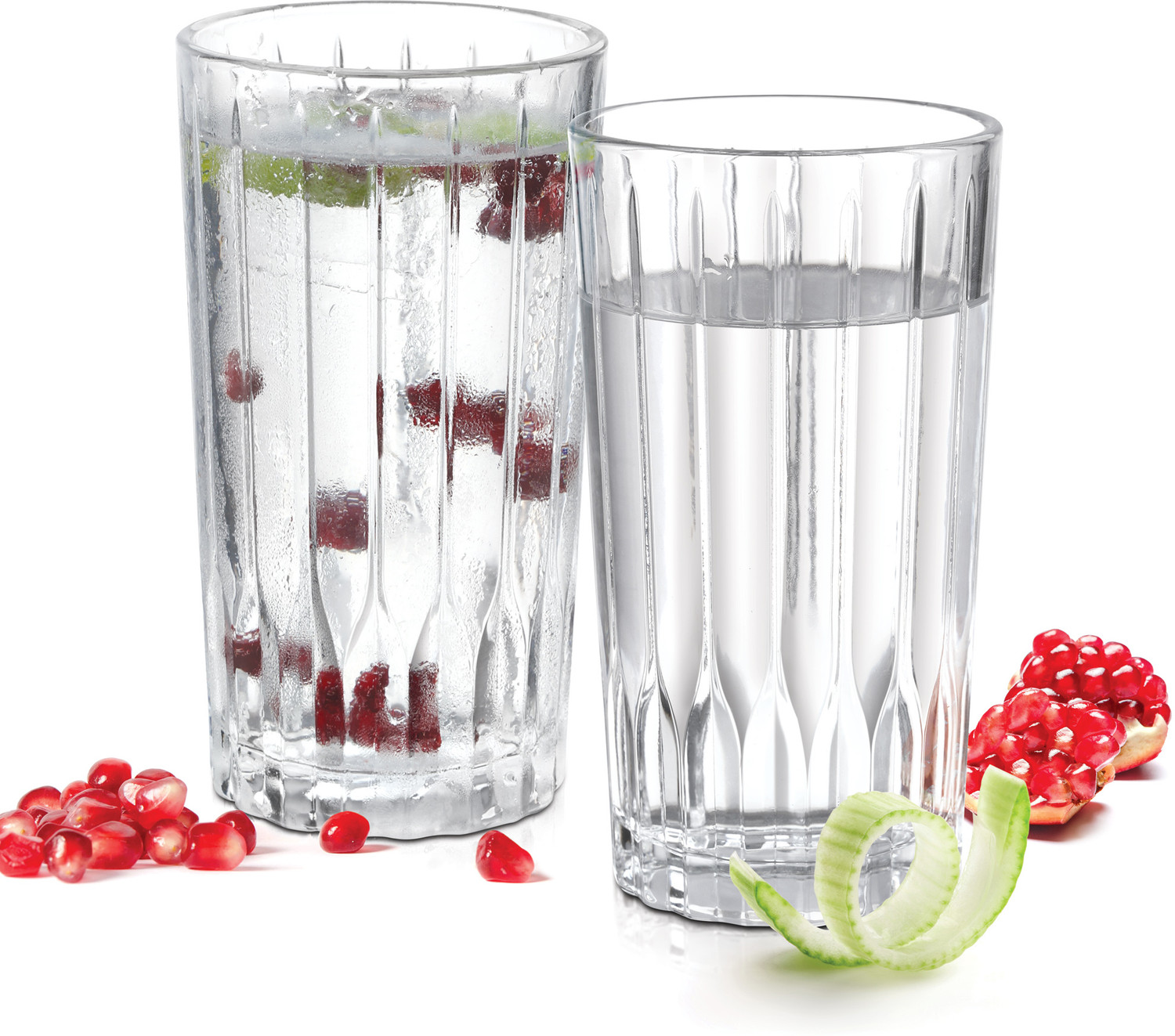 Image of TREO (Pack of 6) CGWFFRT169ASSR0001 Glass Set Water /Juice Glass