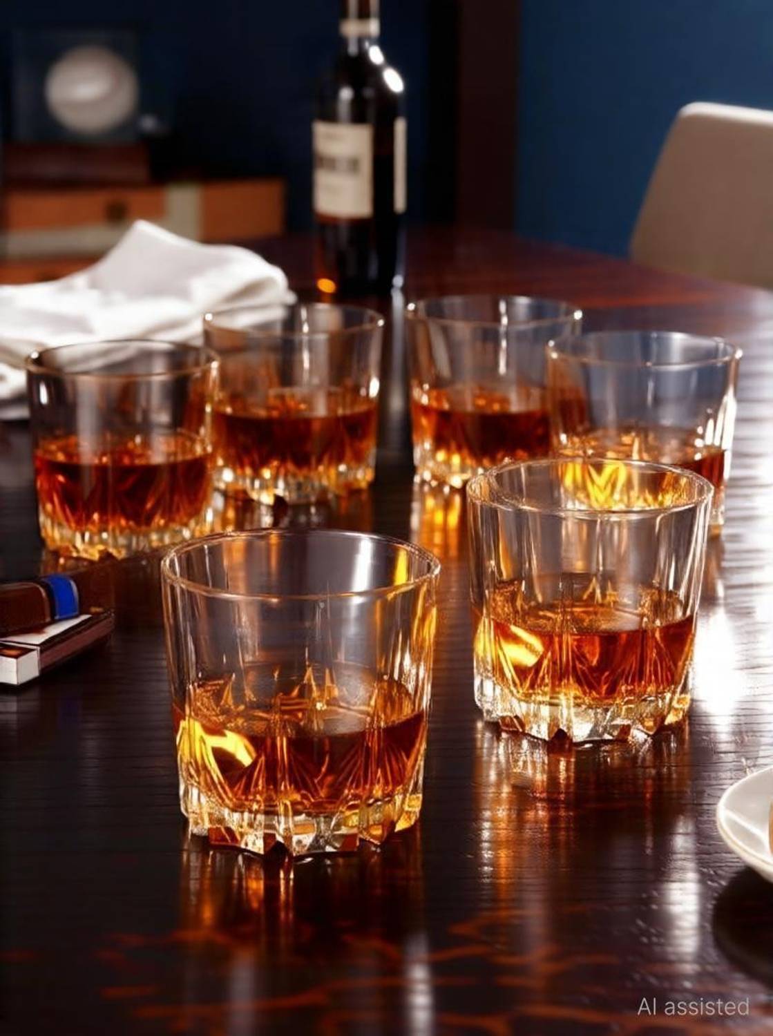 Crystalglasses (Pack of 6) A16 STAR WATER/JUICE GLASS (PACK OF 6 300 ML) Glass Set Water/Juice Glass