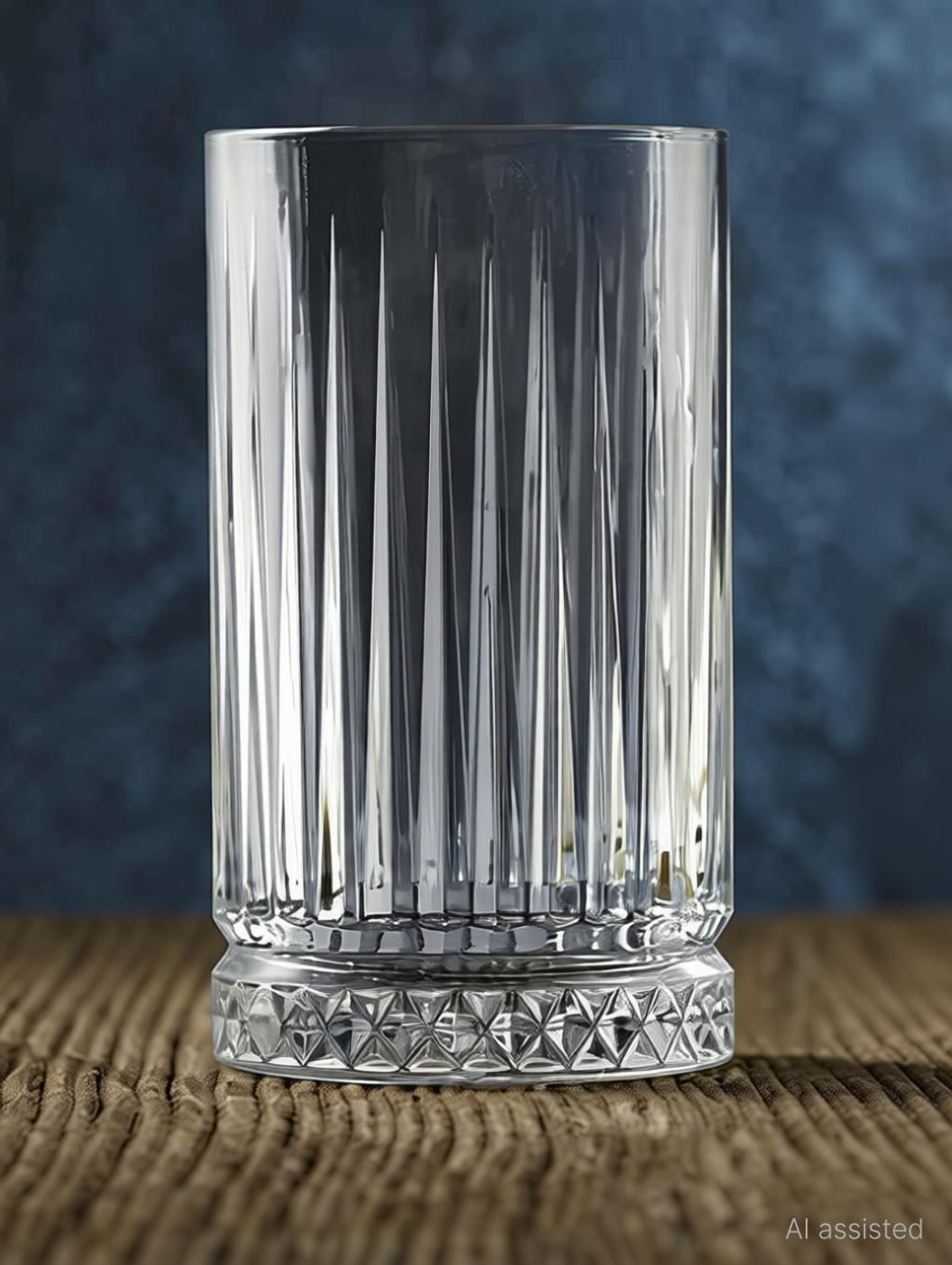 Image of MOOZICO (Pack of 2) Glass Drinking Water, Cocktail, Bourbon, Wine, Soda, Sharbat, Mocktail, Whisky Glass Water /Juice Glass