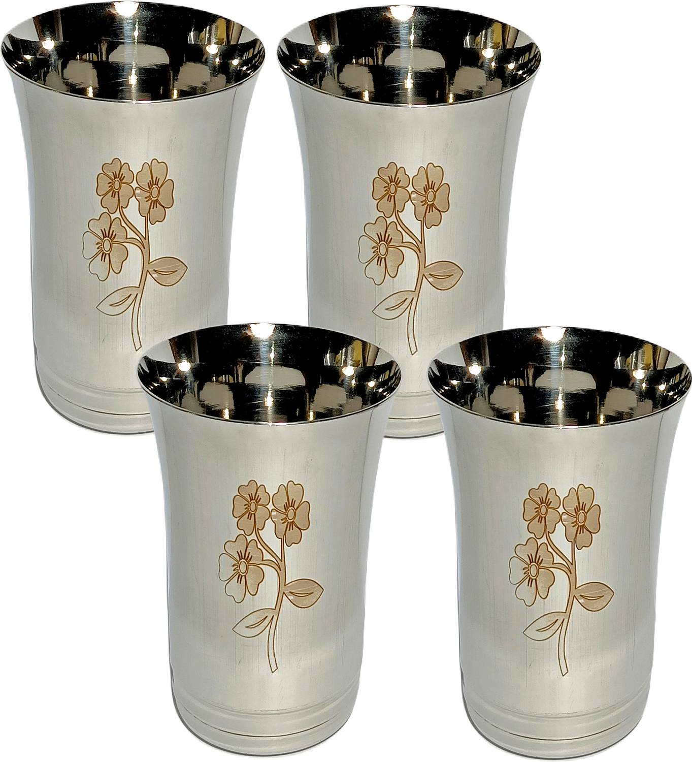A&H (Pack of 4) a48 Glass Set Water/Juice Glass
