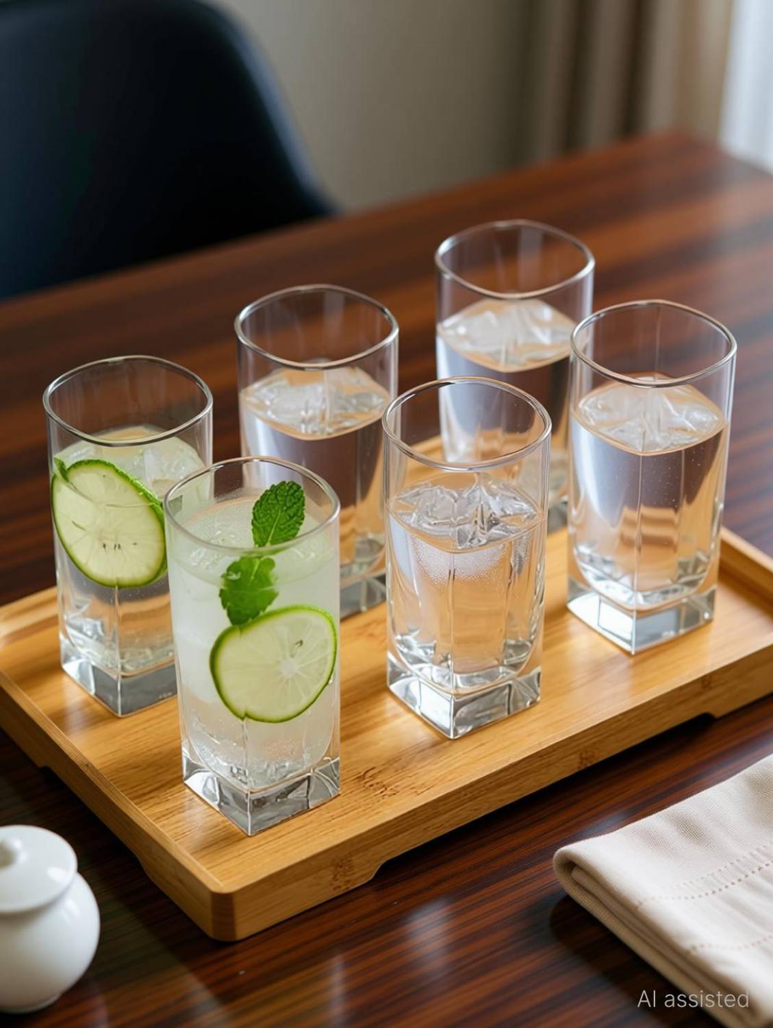 Crystalglasses (Pack of 6) 6PC ES5103_new Glass Set Water/Juice Glass