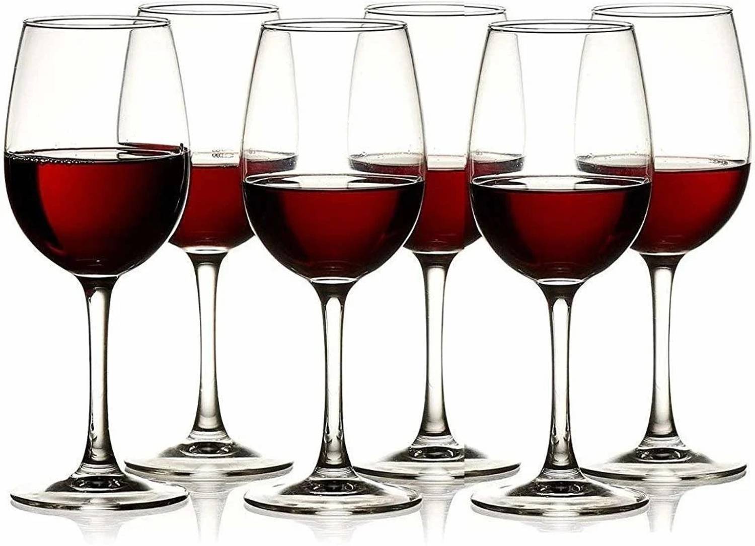 Bestaqua (Pack of 6) crystal big wine tumbler set Glass Set Wine Glass