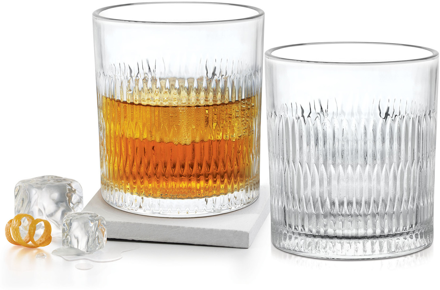 Image of TREO (Pack of 6) CGWFFRT176ASSR0001 Glass Set Whisky Glass