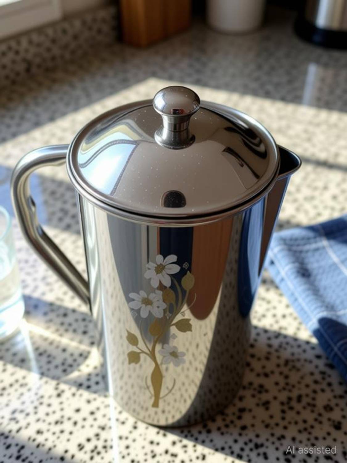 ABK STEELS 2 L Steel Water Jug