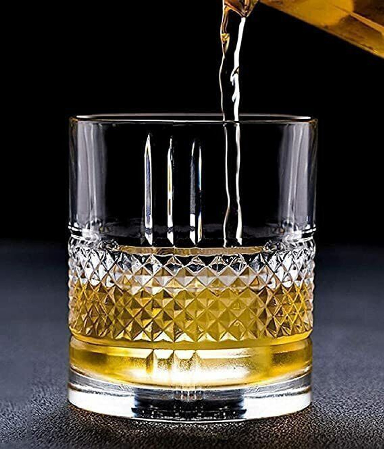 Image of okechuku (Pack of 3) New3 grwearshb-crystal-belt-whisky-3pcs- okechuku pack of 3 Glass Whisky Glass