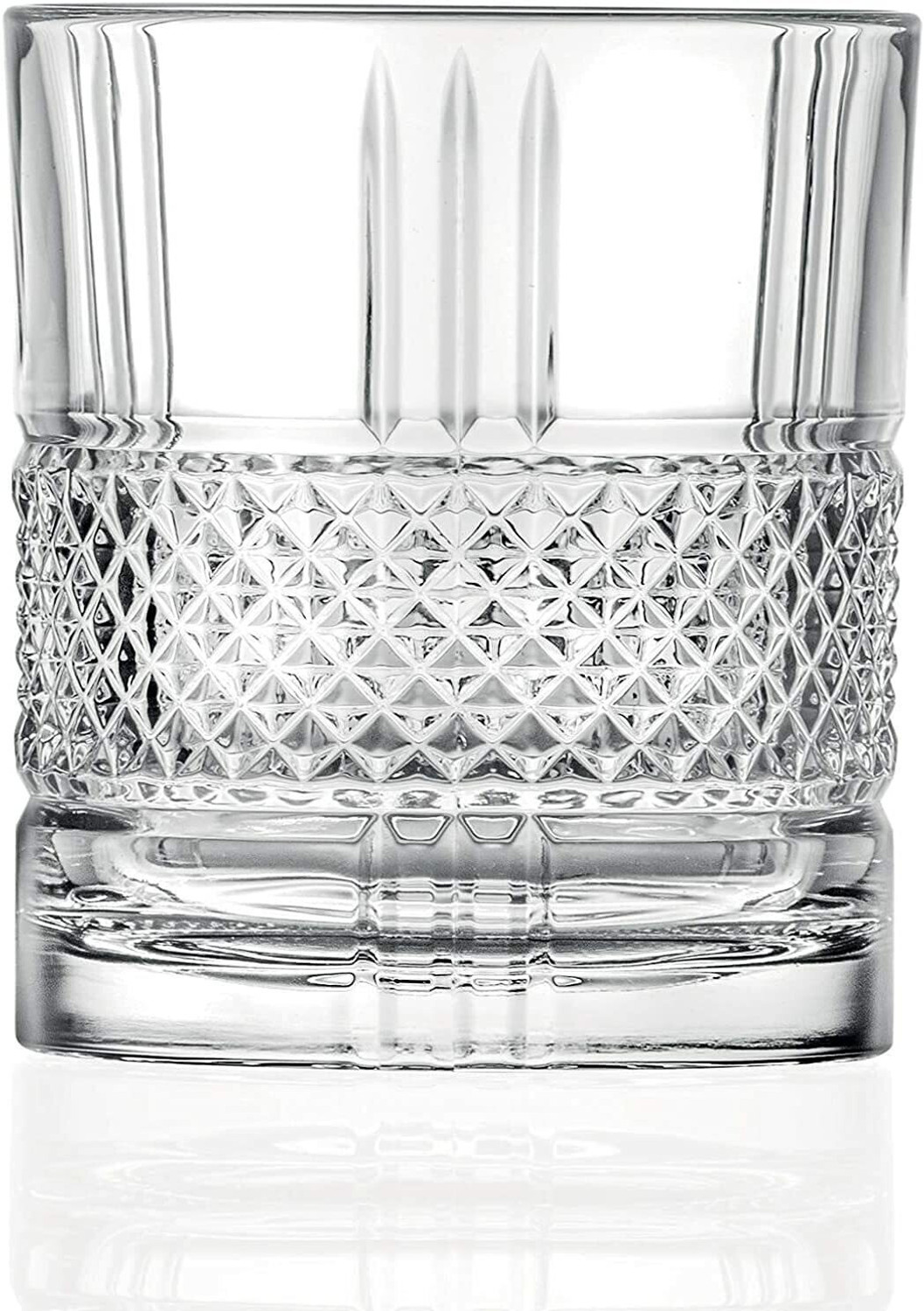 Image of okechuku ok Old Fashioned (1 pc.) Rocks Glass Perfect for Bourbon Scokch Cocktail Glass Whisky Glass (300 ml, Glass, Clear)