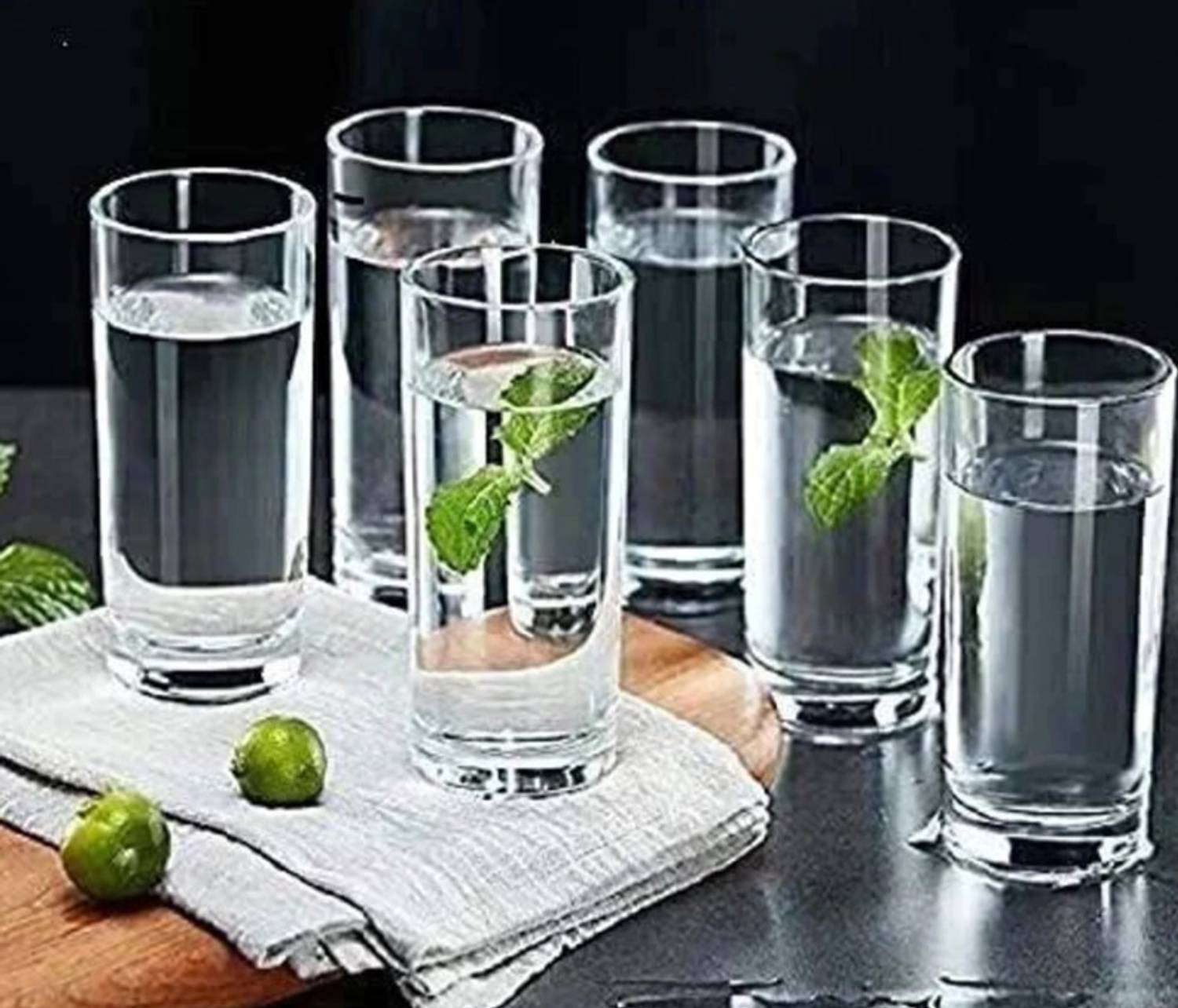 ASTERITE (Pack of 6) GB116 Glass Set Water/Juice Glass