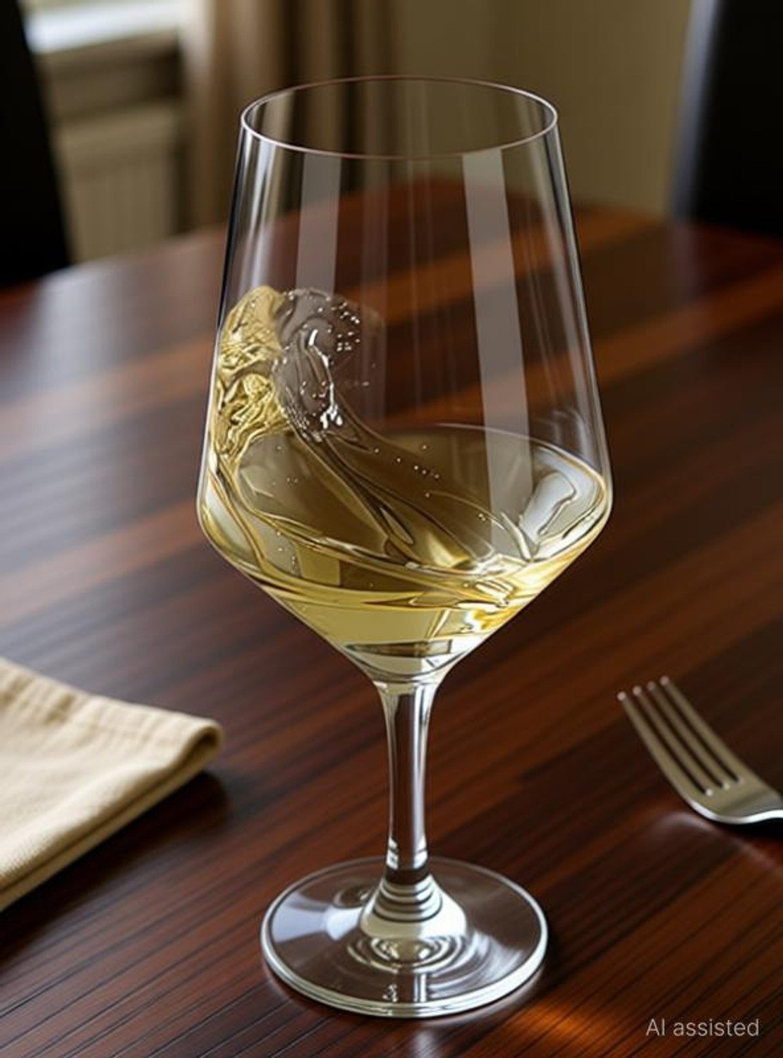 Image of GOLDFINCH Crystal Wine Glasses, Red Wine Glass Glass Wine Glass