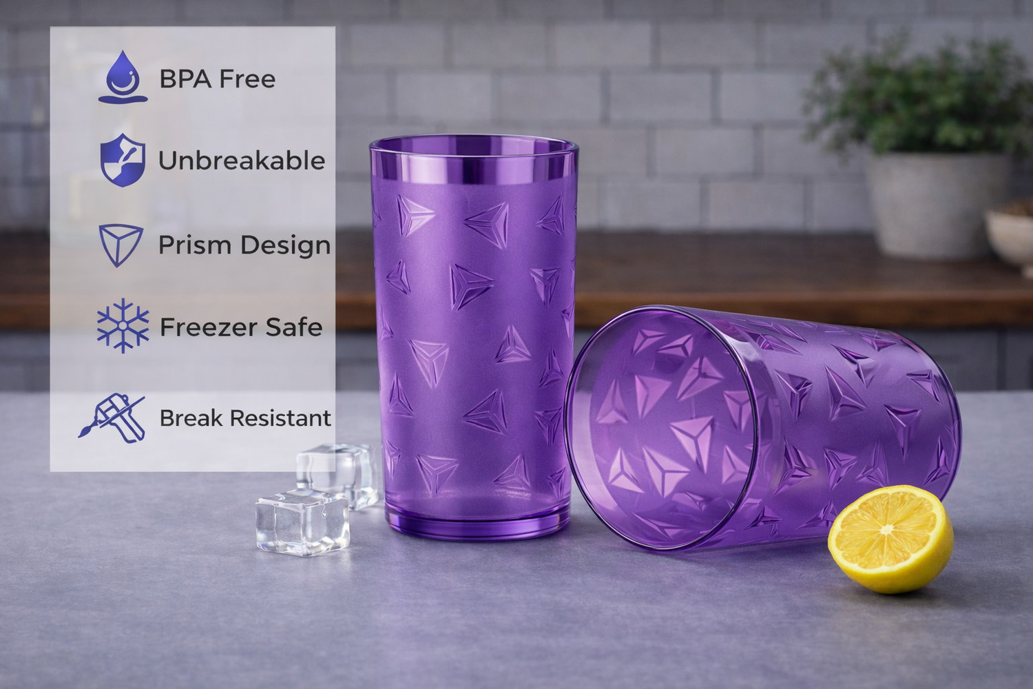 Image of Flipkart SmartBuy (Pack of 16) 16P Premium Quality Unbreakable Drinking Glass Set Water /Juice Glass