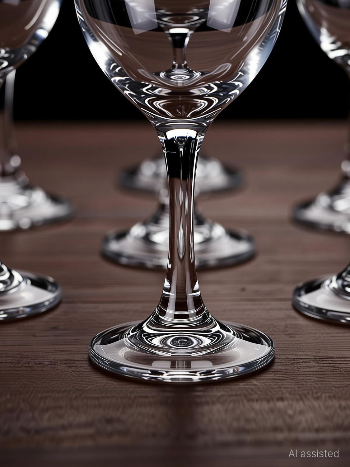 Image of MOOZICO (Pack of 6) Wine Glass -Ideal for White or Red Wine Party Glass, Whisky Glass,320ml Set of 6 Glass Set Cocktail Glass