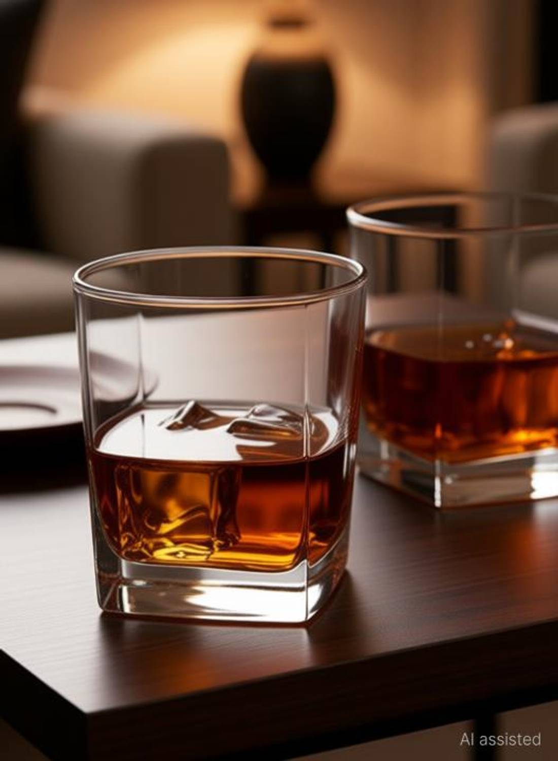 AMIGO INTERNATIONAL (Pack of 2) AI0028 Glass Set Water/Juice Glass