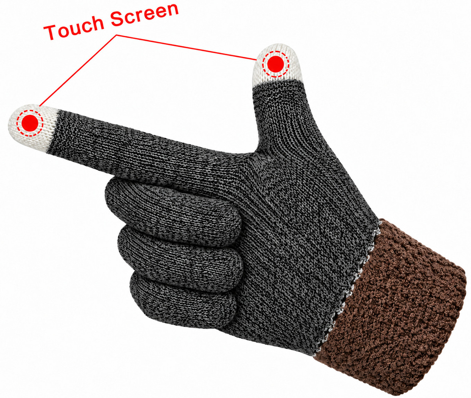 Image of AVNOUR Woven Winter Men & Women Gloves