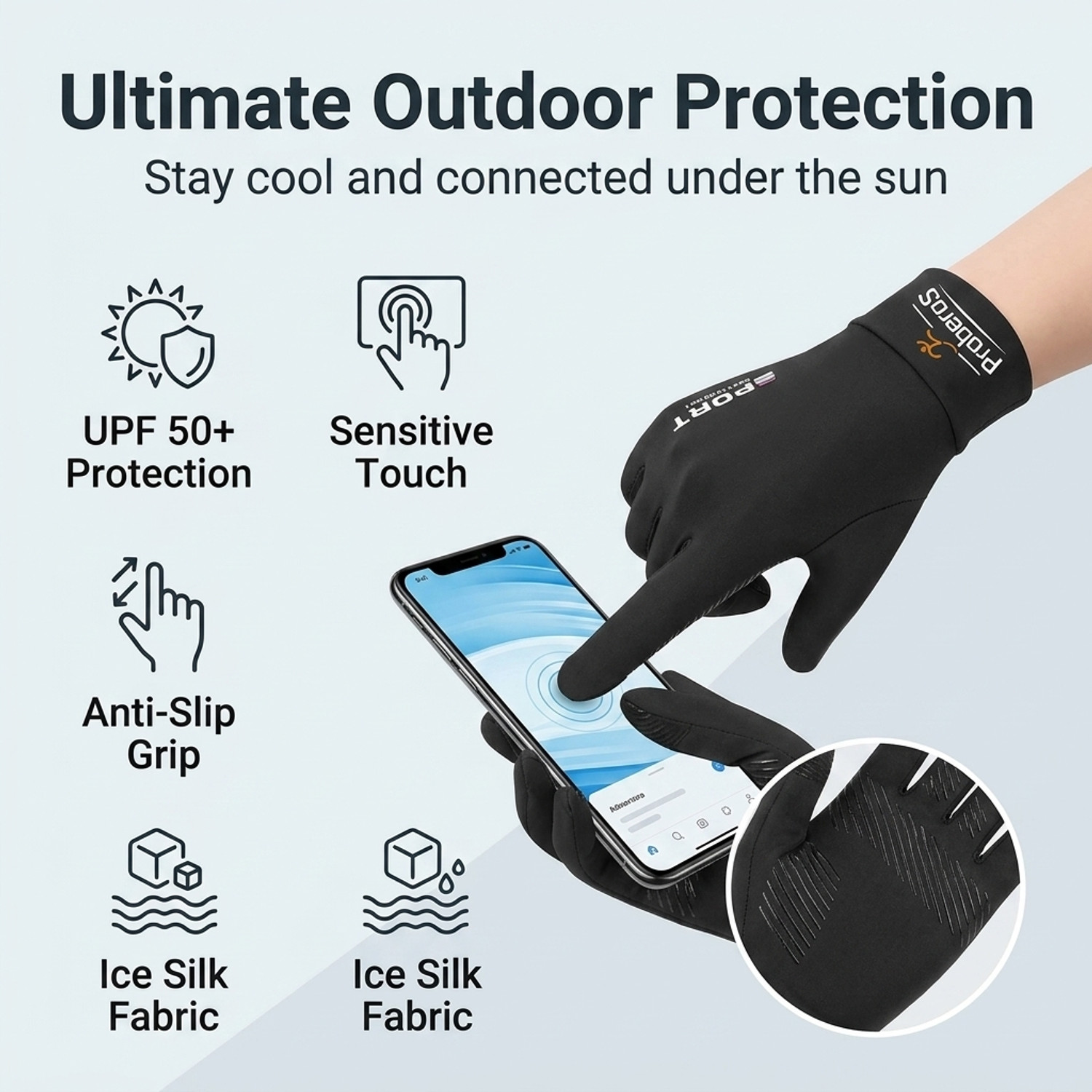 Image of LQZ Solid Protective Men & Women Gloves
