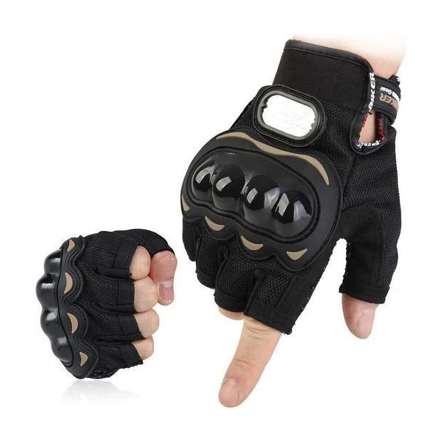 Image of BAD OWL BREATHABLE FABRIC FOR RIDERS,BIKERS Riding Gloves