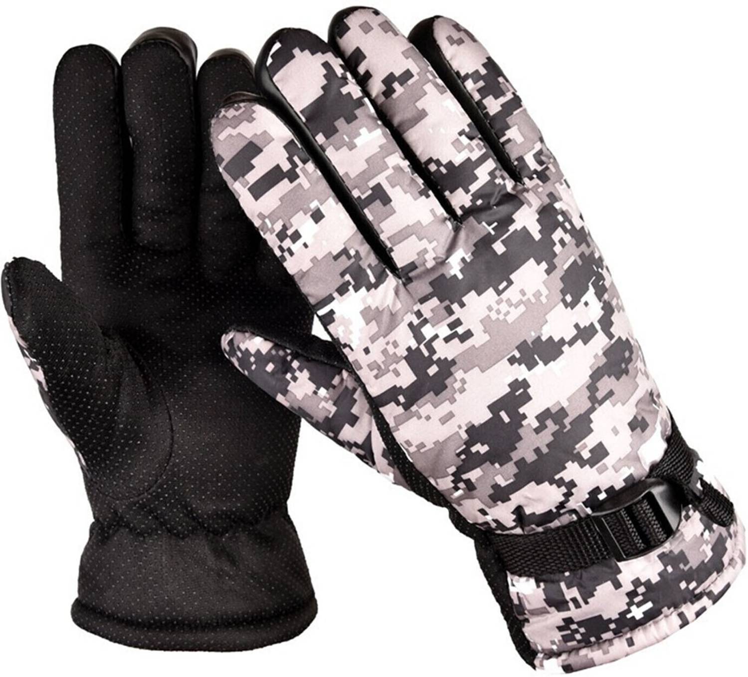 AdroitZ Checkered Winter Men & Women Gloves
