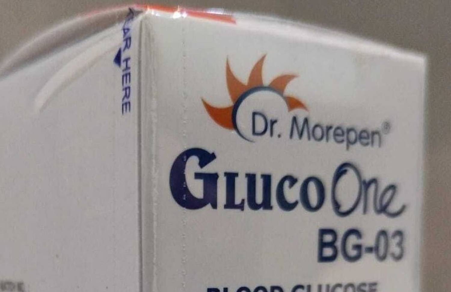 Dr. Morepen BG-03 50 Glucometer Strips Pack of 1 - Image 3