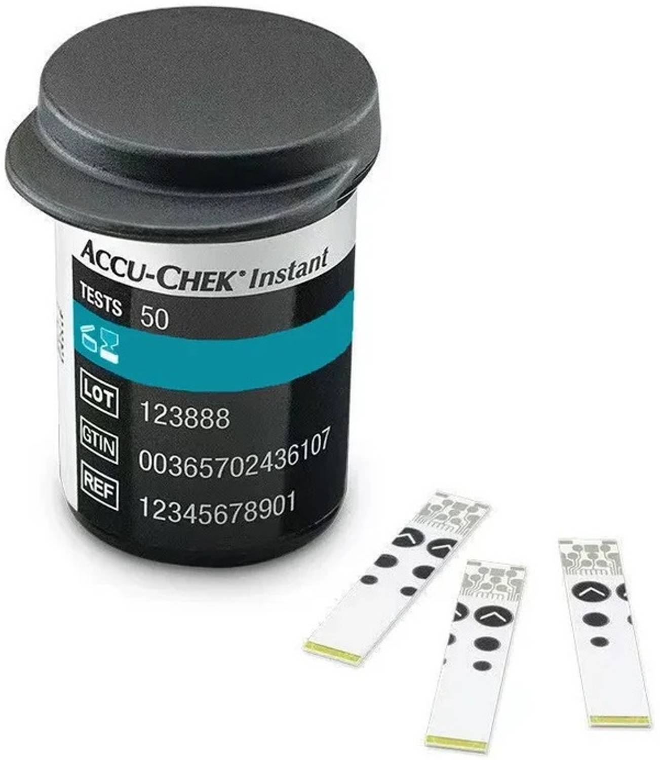 Accu Chek 50 Glucometer Strips