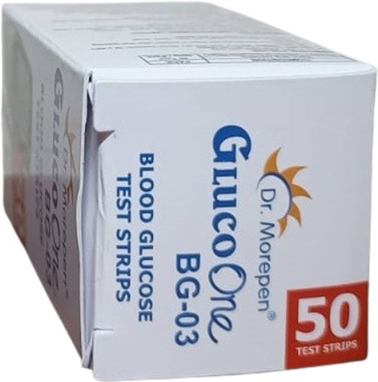 Dr. Morepen GlucoOne BG03 50 Glucometer Strips - Image 5