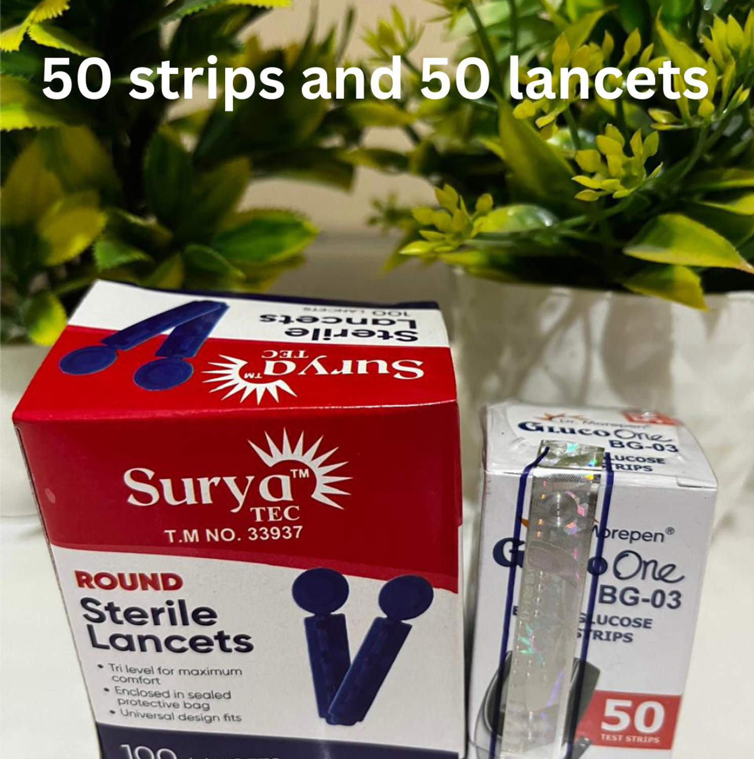 Image of Dr. Morepen Glucometer with 50 Strips and 100 Lancets Glucometer