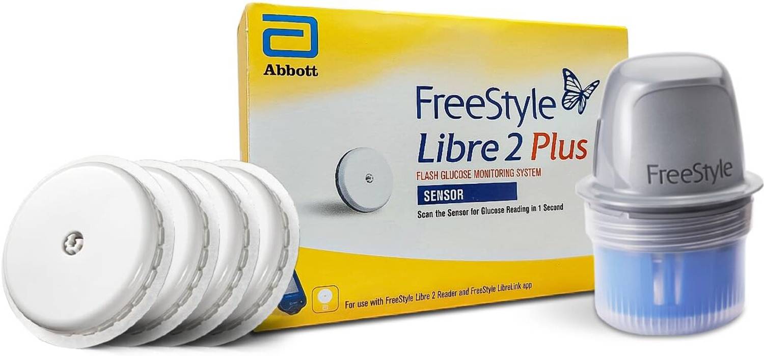 FreeStyle Libre Libre 2 Plus Sensor Minute-by-Minute Glucose Re