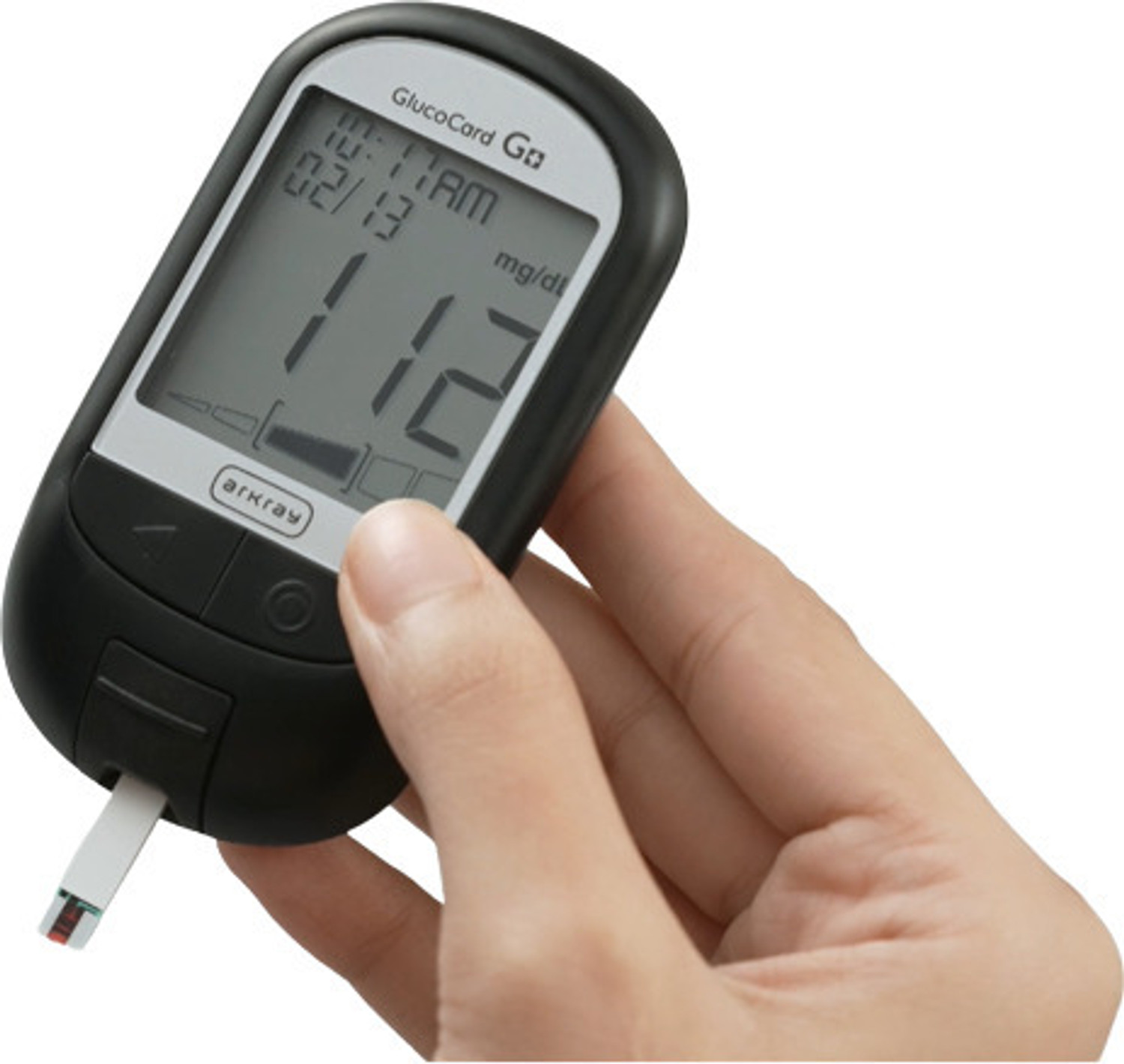 Image of Arkray Glucocard G+ 100 Bottlepack Blood Glucose Test Strips 100 Glucometer Strips