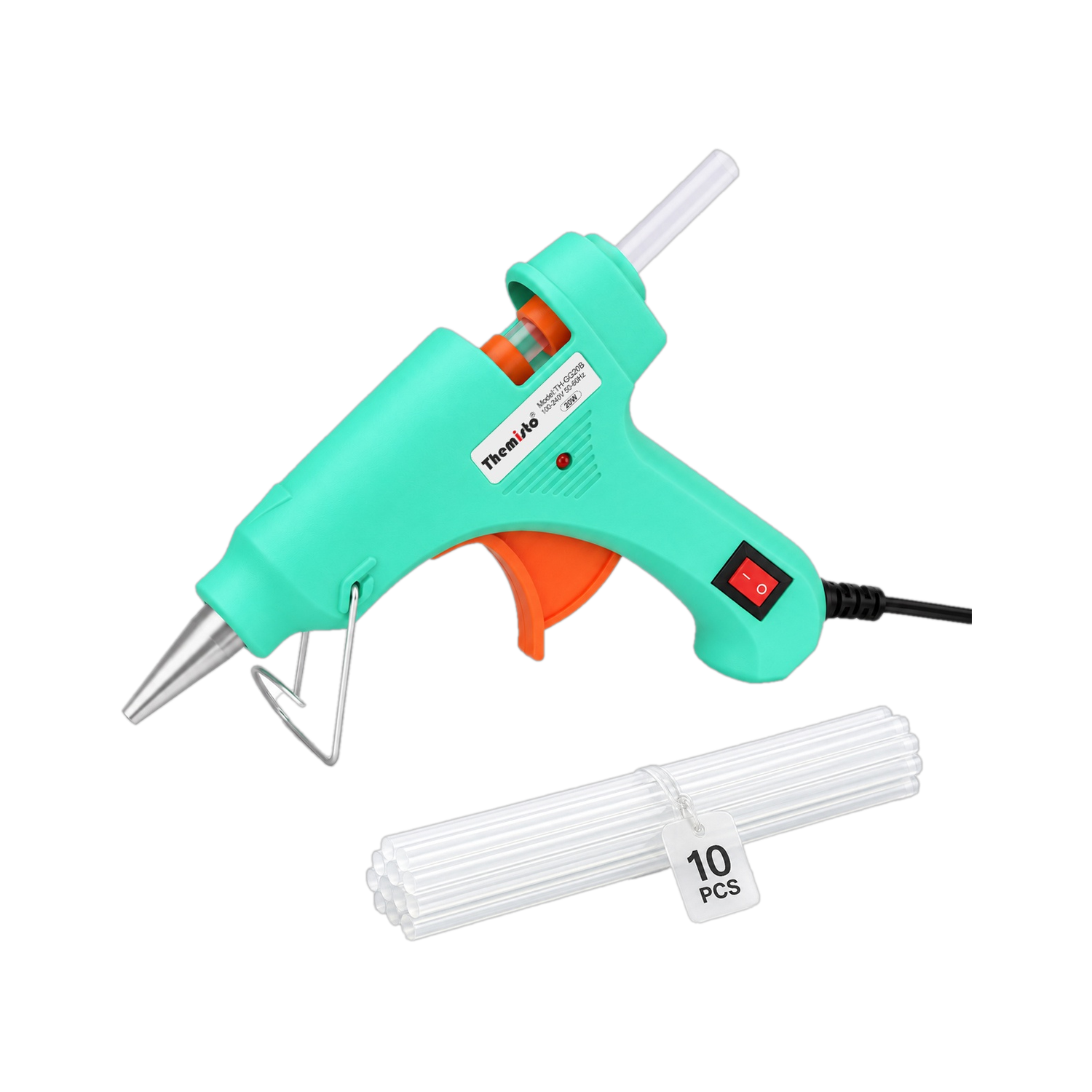 tHemiStO TH-GG20B Standard Temperature Corded Glue Gun - Image 1