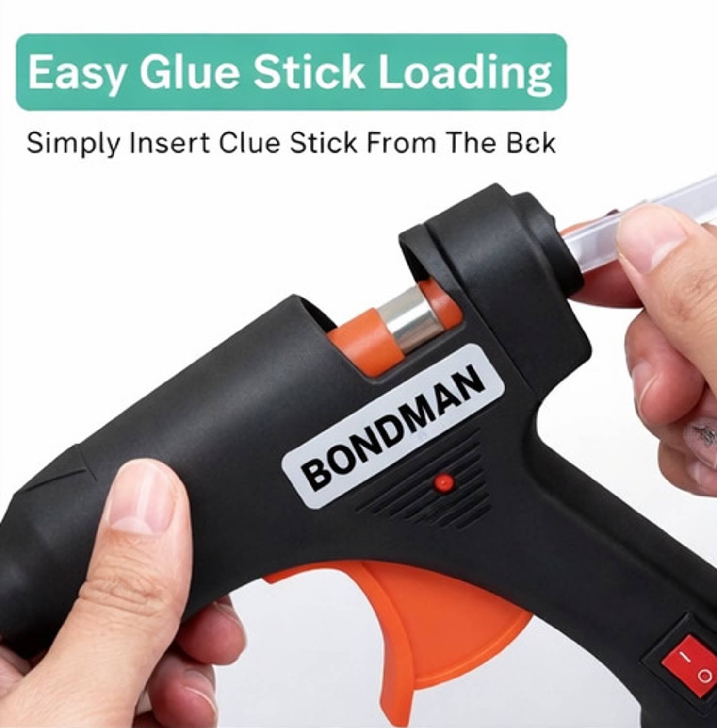 Bondman 20WATT Hot Melt Glue Gun with 10 Glue Sticks - Image 4