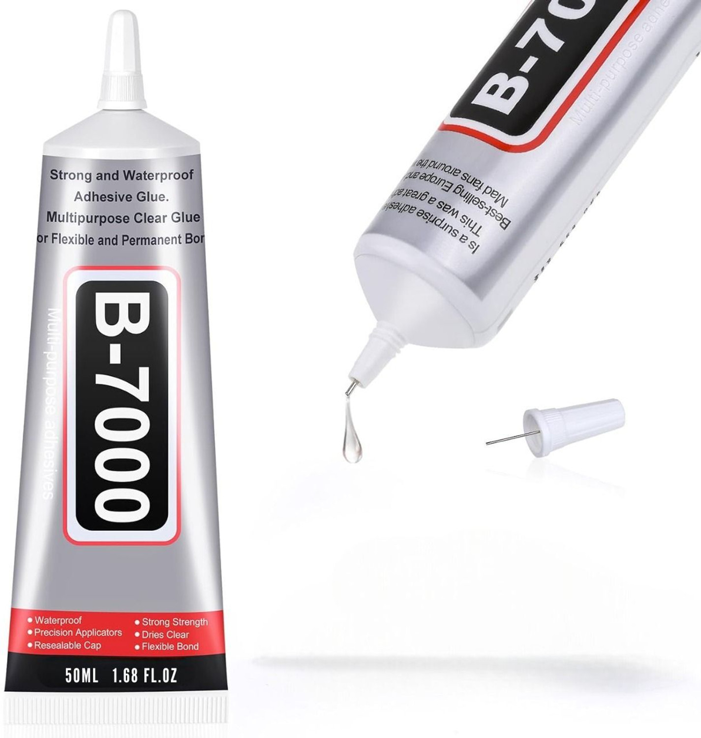 Image of KASHKRAFTY B7000 50ML GLUE (MOBILE PHONE,JEWELLERY MAKING,CLOTHES,SHOES,STONES,GLASS) Glue