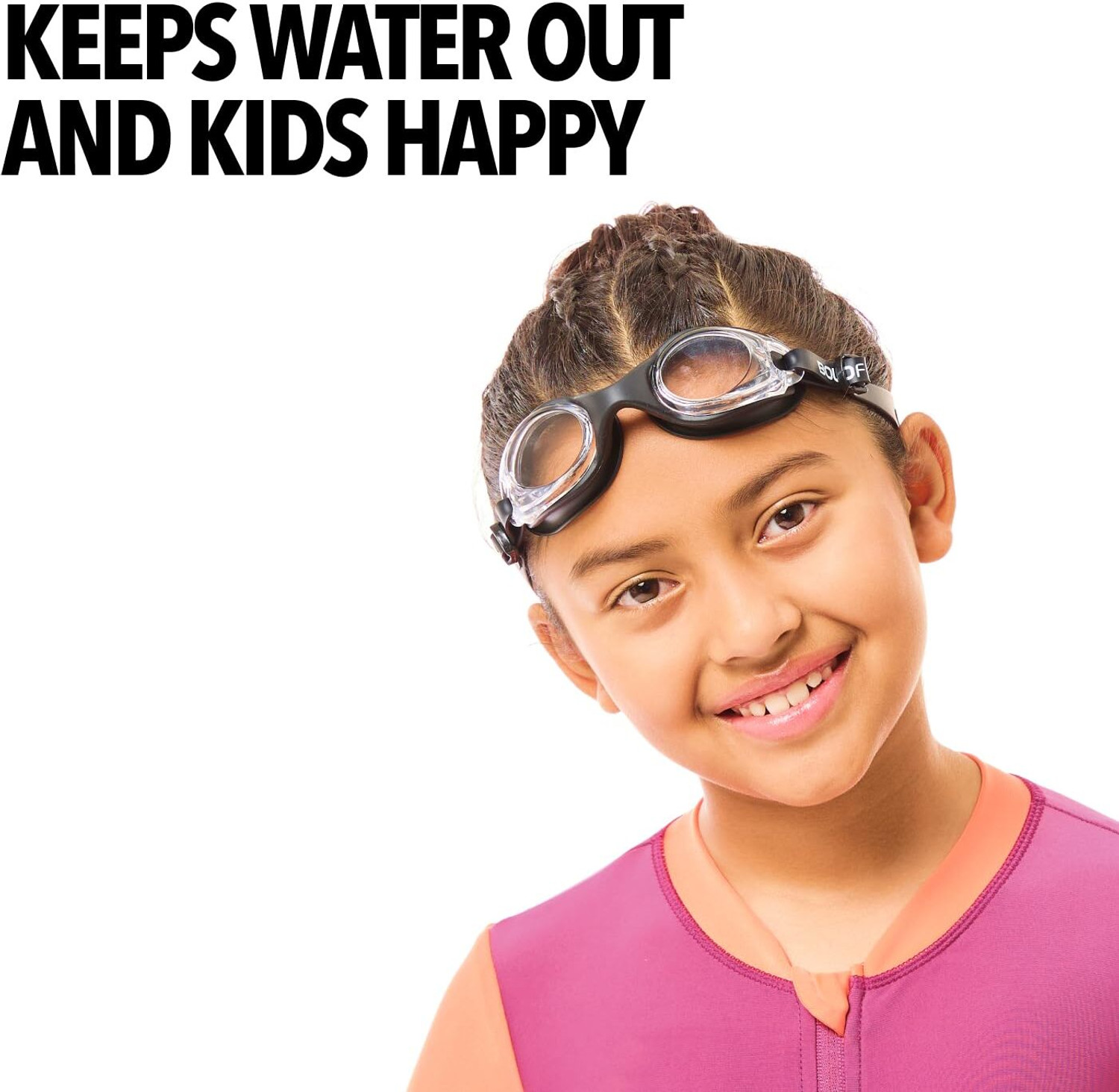 Image of BOLDFIT Swimming Goggles for Adults Men & Women Airtight Adjustable Strap Swimming Goggles