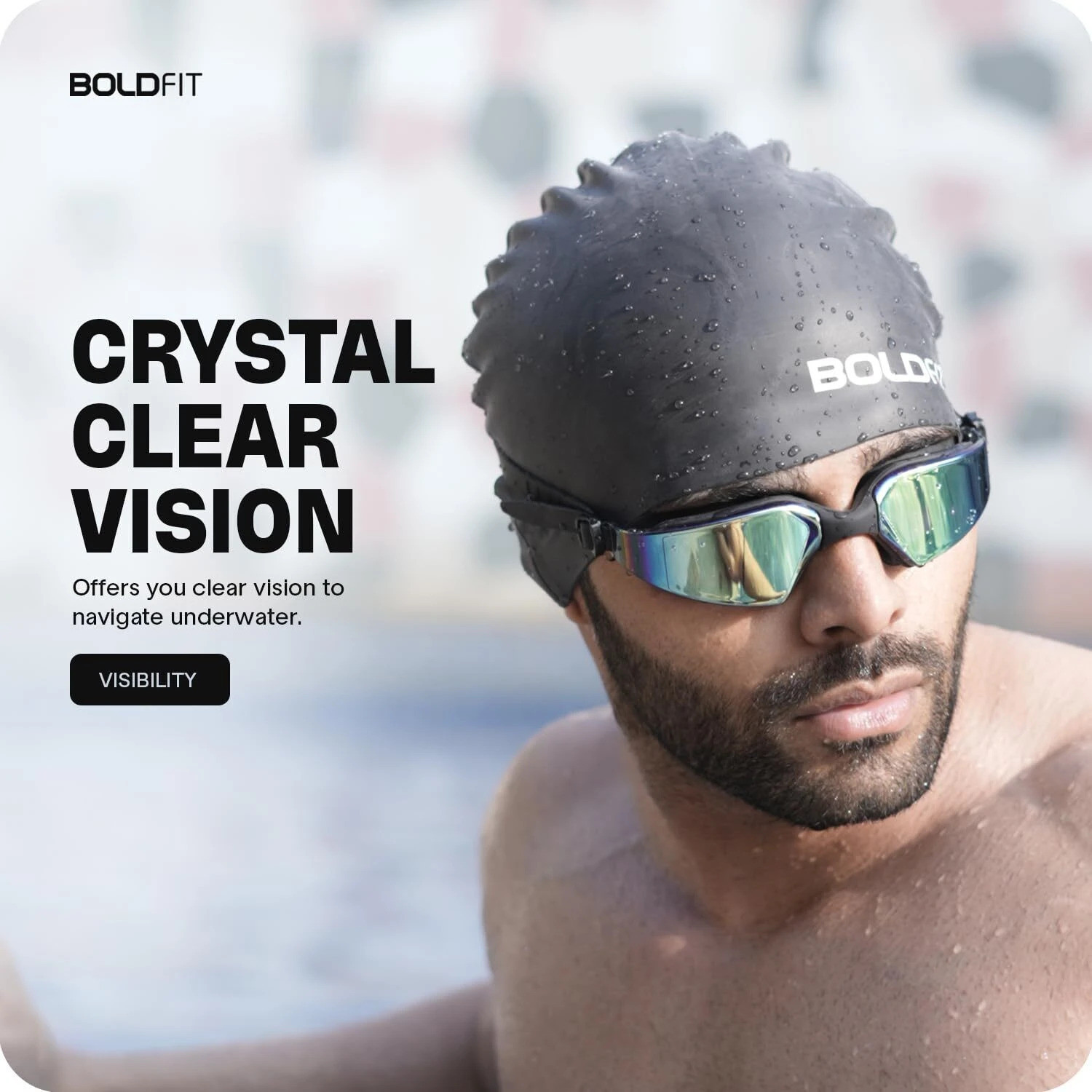Image of BOLDFIT Swim Googles Swimming Goggles