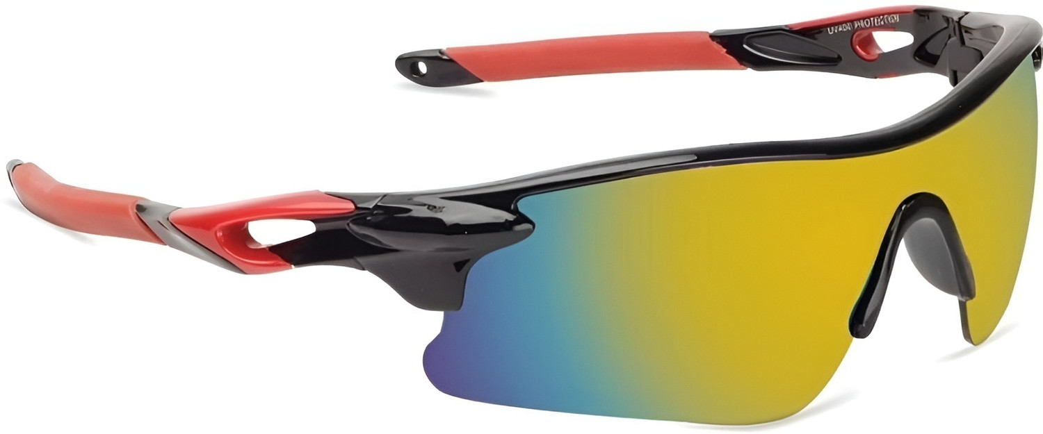 Image of Bingo Sports Sunglasses UV400 Protection, Polarized For Cricket / Running / Cycling /Golf Sports Goggles