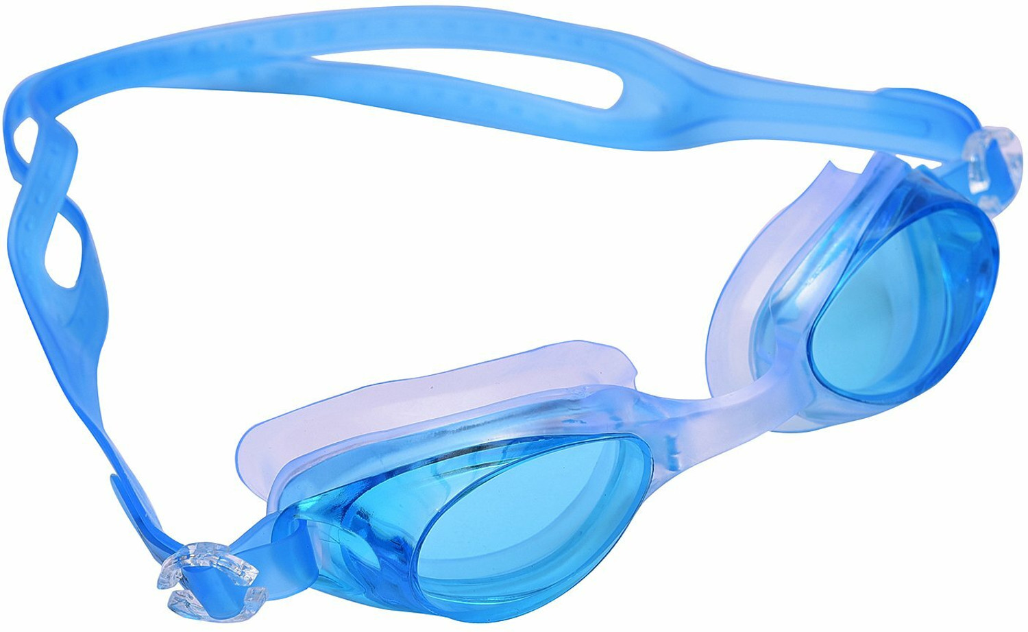 Image of Drauss Swimming Kit Anti Fog Swimming Goggle, 2 Ear Plugs, 100% Silicone Swimming Cap Swimming Cap