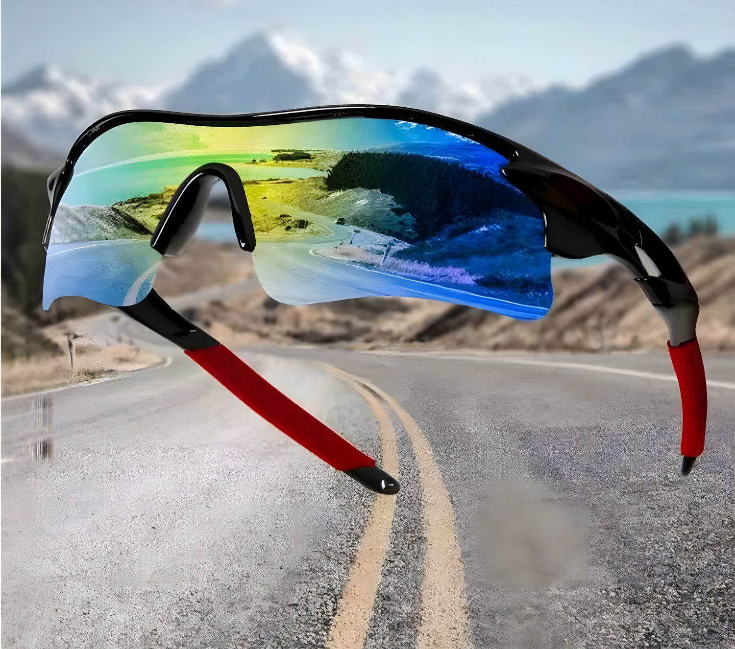 Image of Bingo Sports Sunglasses UV400 Protection, Polarized For Cricket / Running / Cycling /Golf Sports Goggles
