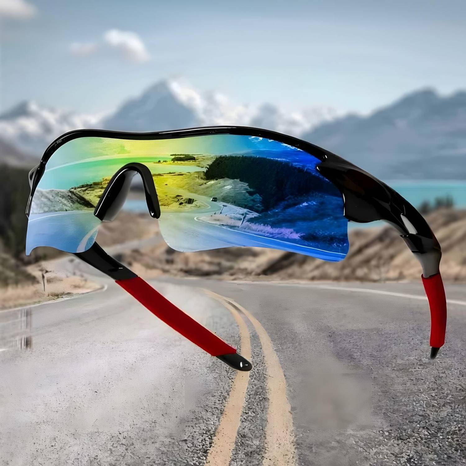 Bingo Sports Sunglasses UV400 Protection, Polarized For Cricket/ Running/ Cycling/Golf Sports Goggles