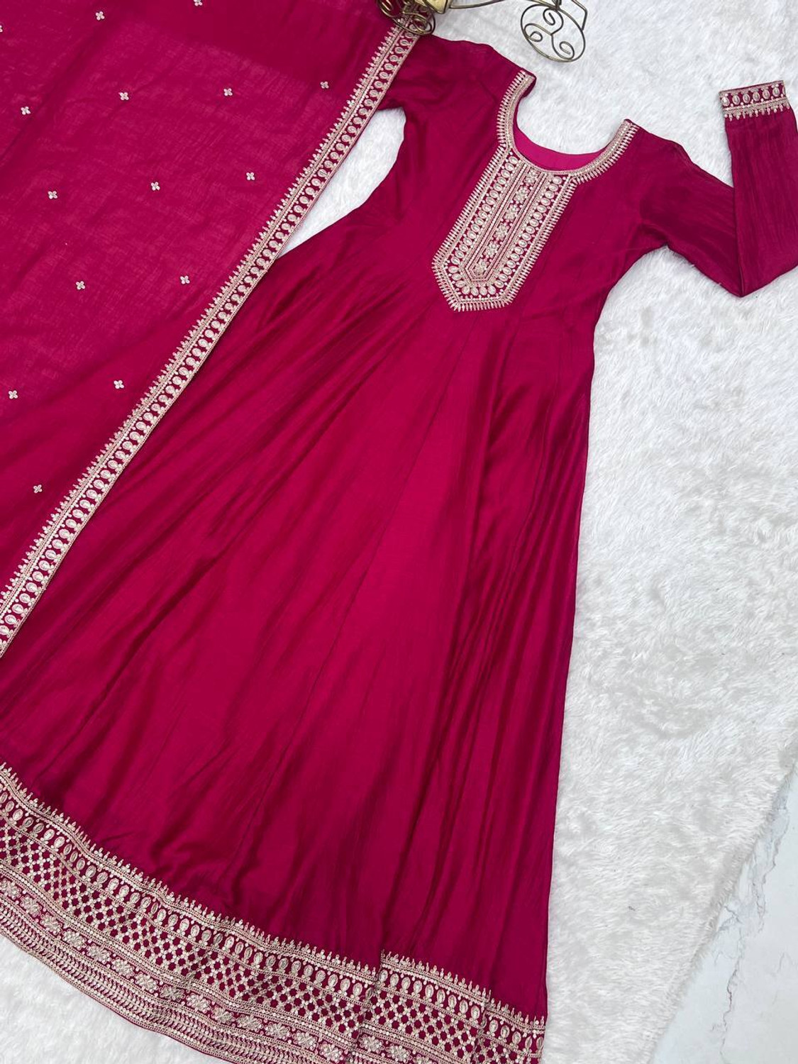 Image of LOKITA WORLD Anarkali Gown