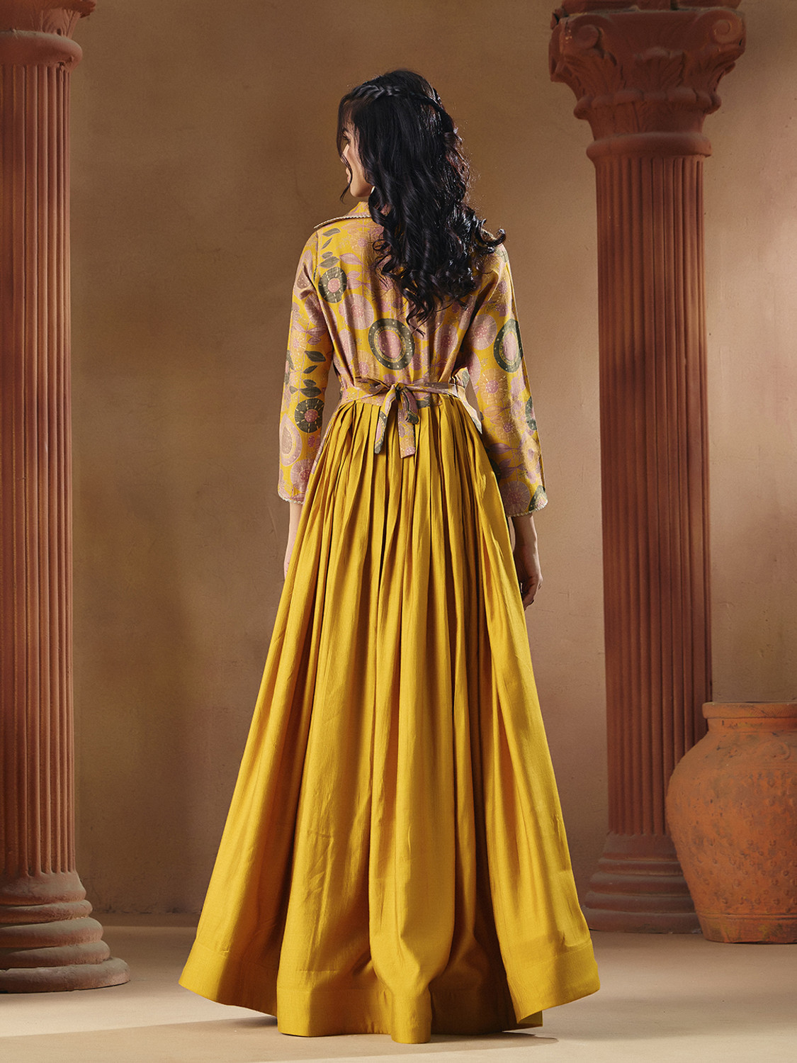 Image of Madhuram Flared /A-line Gown
