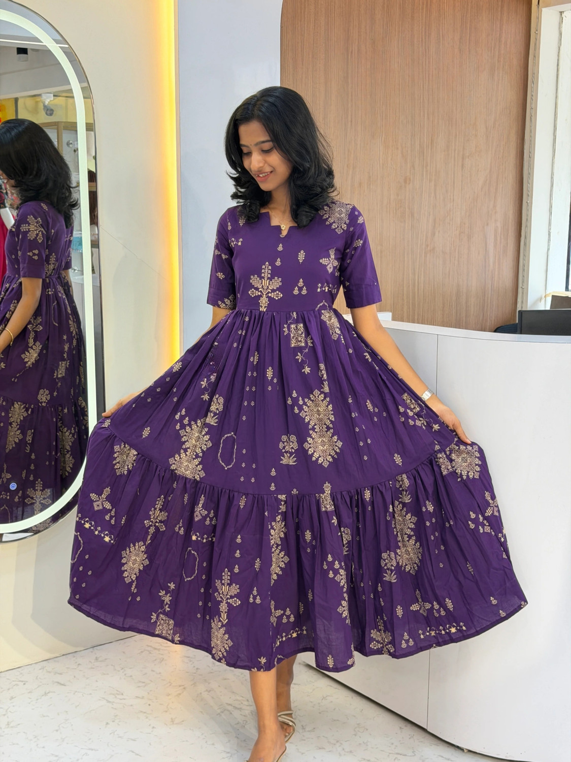 Image of INDIKORA Anarkali Gown