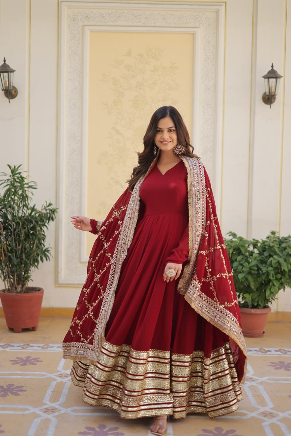 Image of livewear Flared /A-line Gown