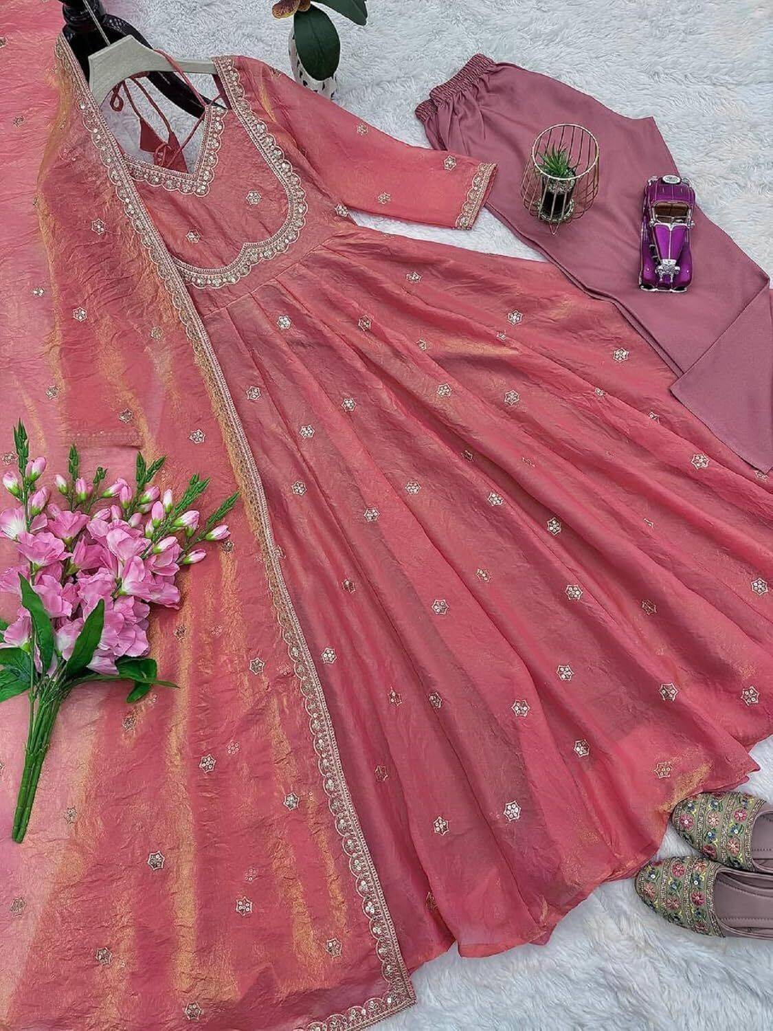 DEETIBOUTIQUE Anarkali Gown - Image 5