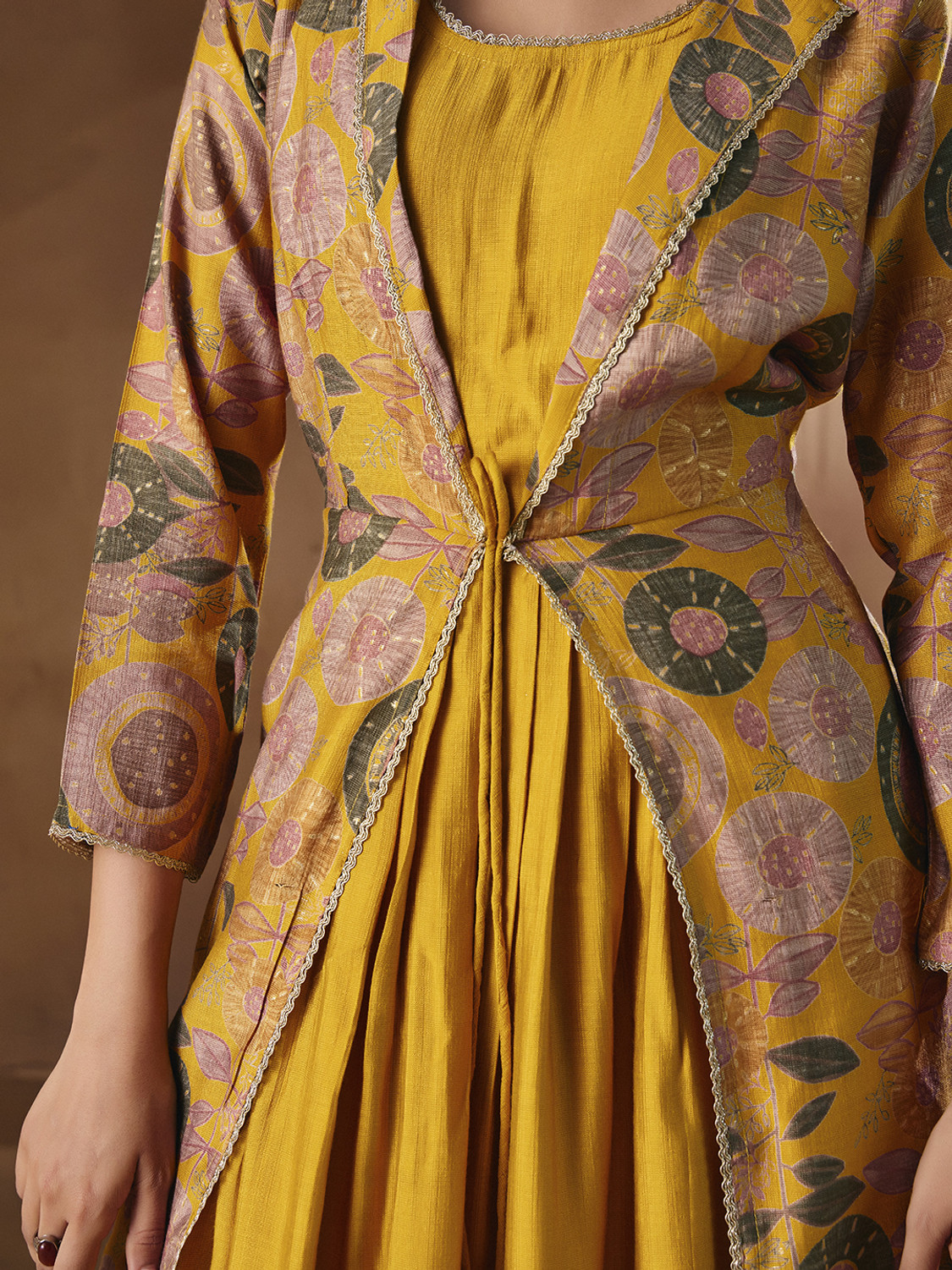 Image of Madhuram Flared /A-line Gown