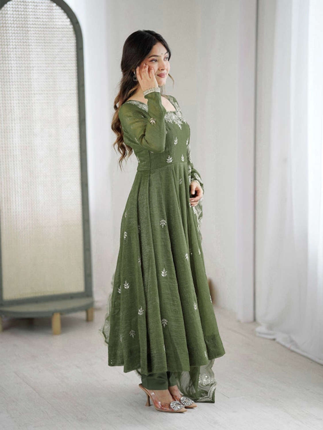 Image of VANMESH FASHION Anarkali Gown